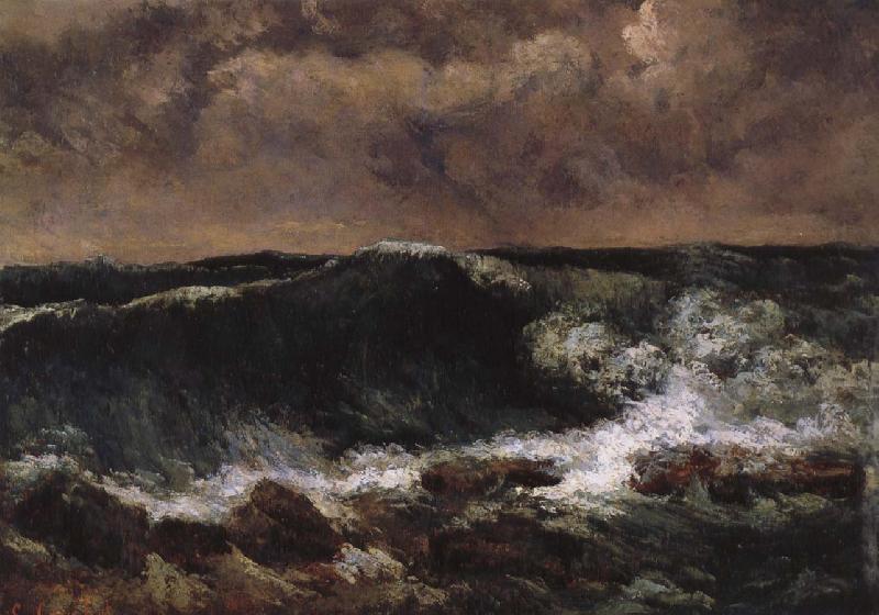 Gustave Courbet The Wave oil painting image